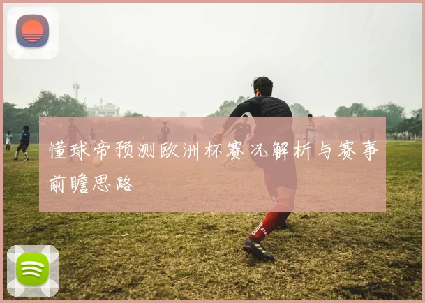 懂球帝预测欧洲杯赛况解析与赛事前瞻思路